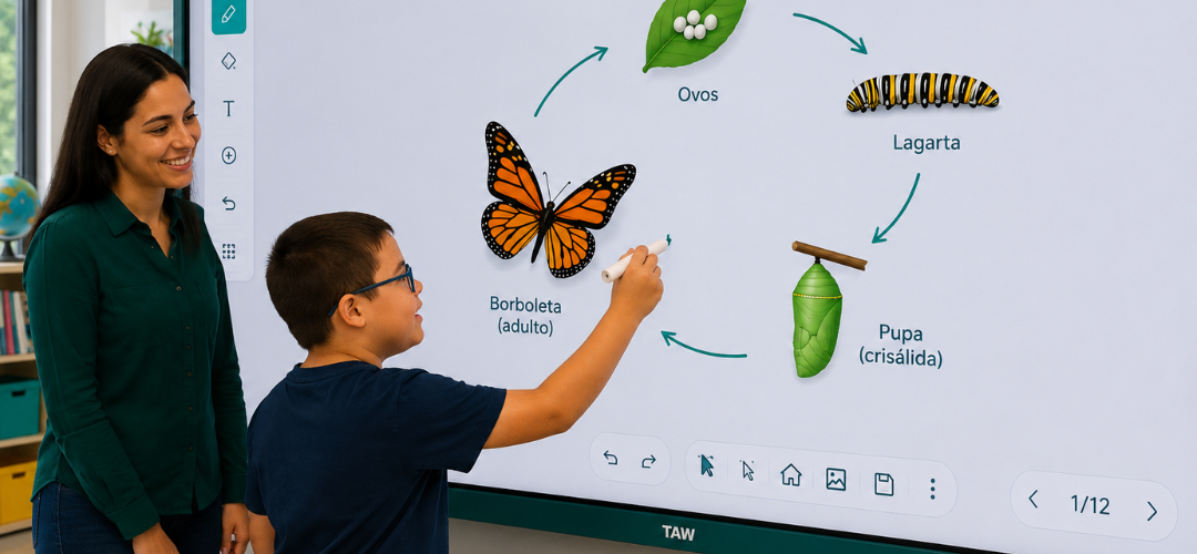Lousa digital na educação especial: o que muda na aprendizagem dos alunos?
